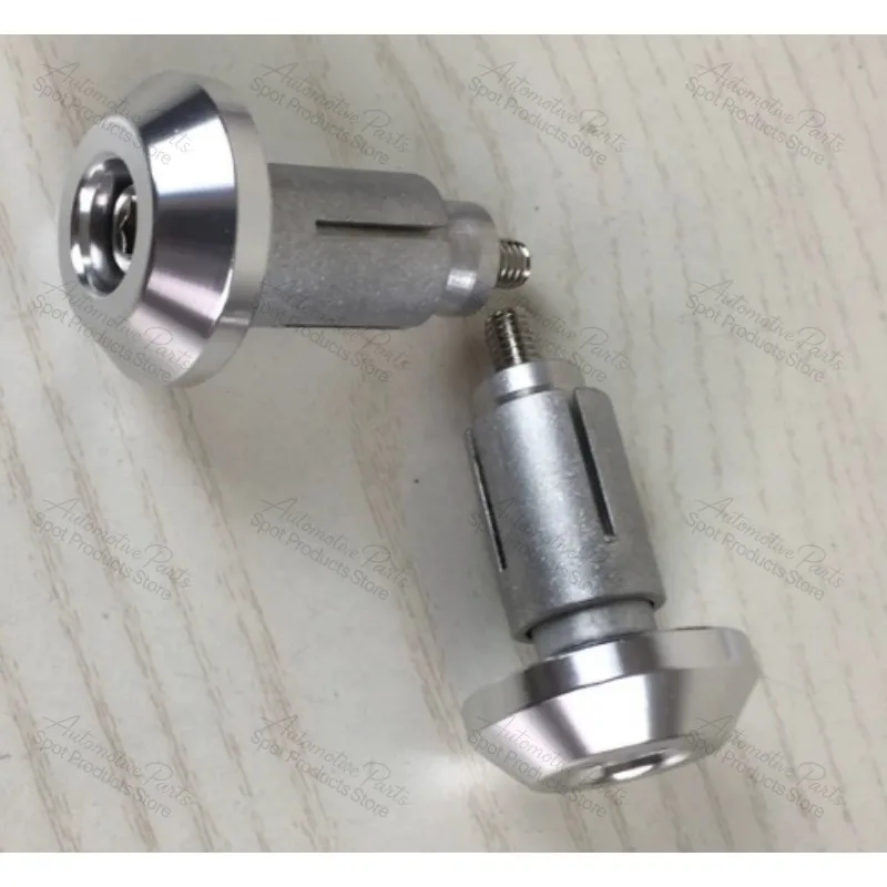 Aluminum CNC Handlebar End Plug Weight Balancer Terminal Cap Retro Motorcycle Modification For 14‑18mm Handlebar