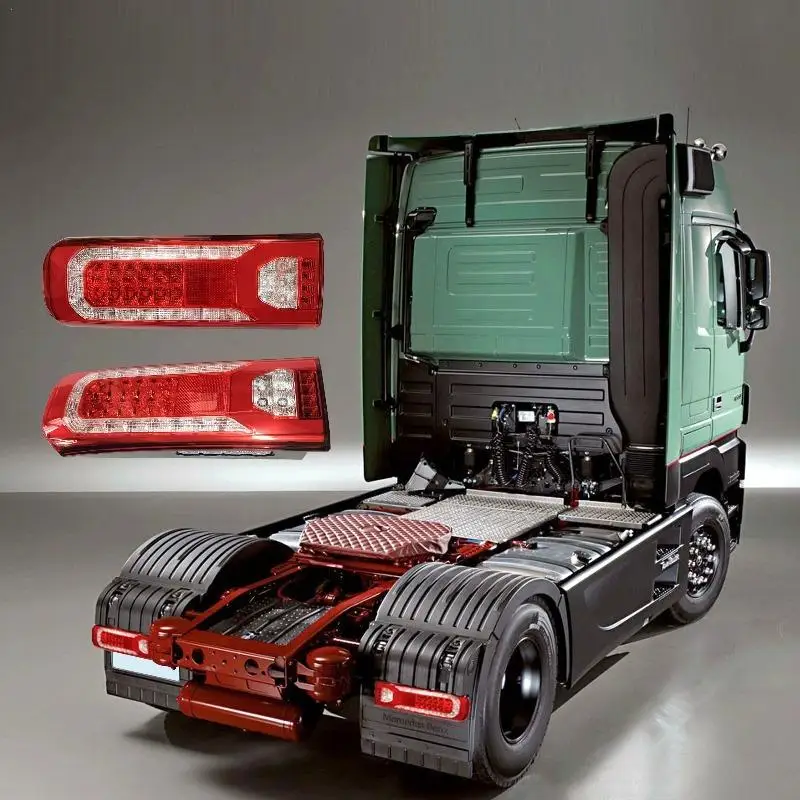 

For Mercedes Truck ACTROS LED Rear Tail Light 24V Truck Trailer Brake Warning Bumper Taillight Lorry ﻿ Reverse Stop Lamp