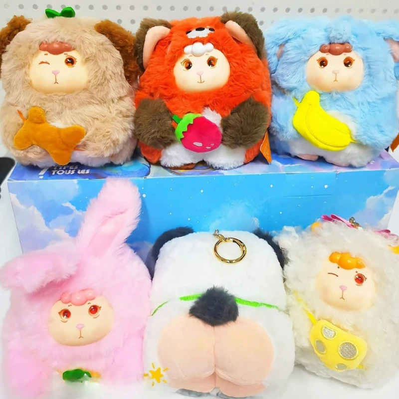 

Bafengte Little Sheep Bestie Lamb Dream Town Series слепая коробка Kawaii Fat Butt Doll Mystery Box Collect Подвеска Модные игрушки Подарки
