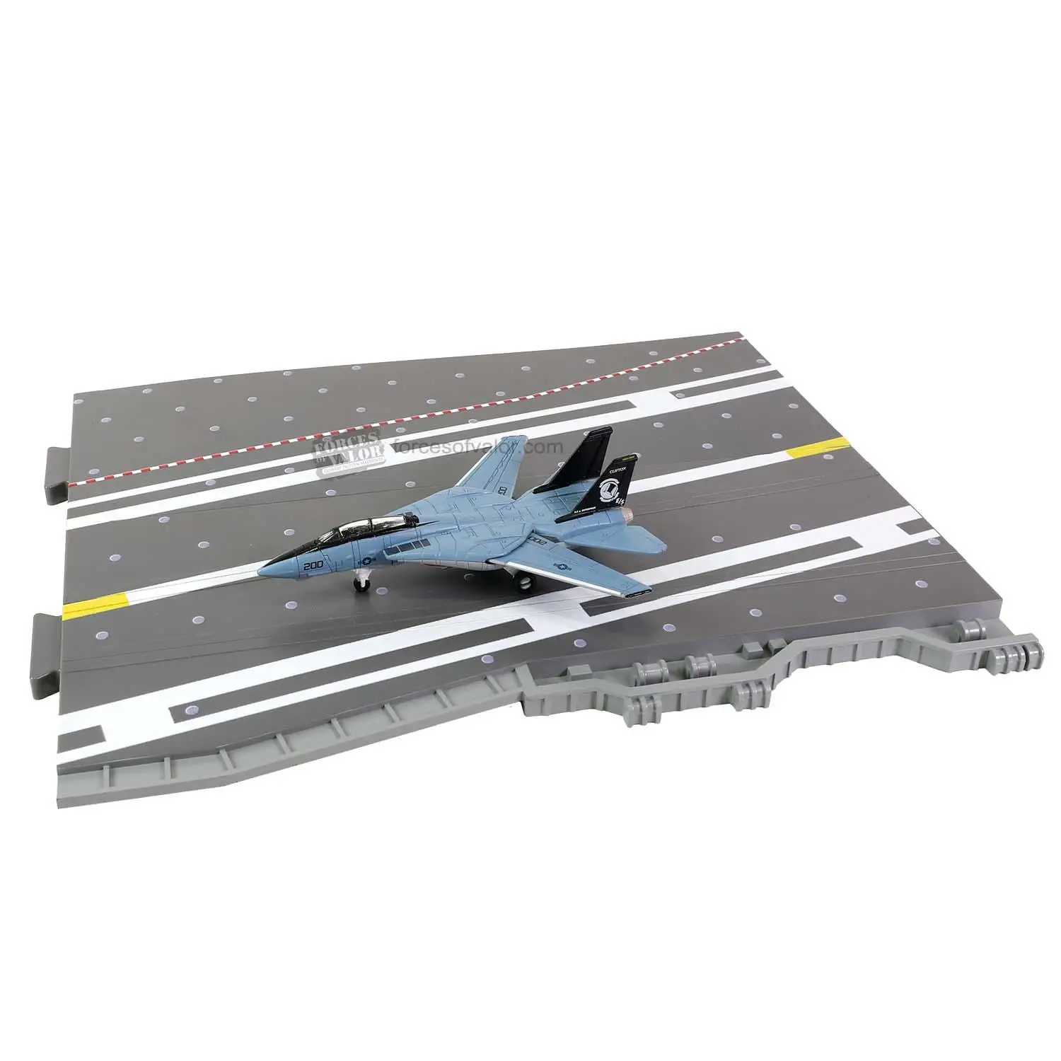 

Forces of Valor 831106 1/200 U.S Enterprise CVN-65 deck x F-14A VF-14 “Tophatters”