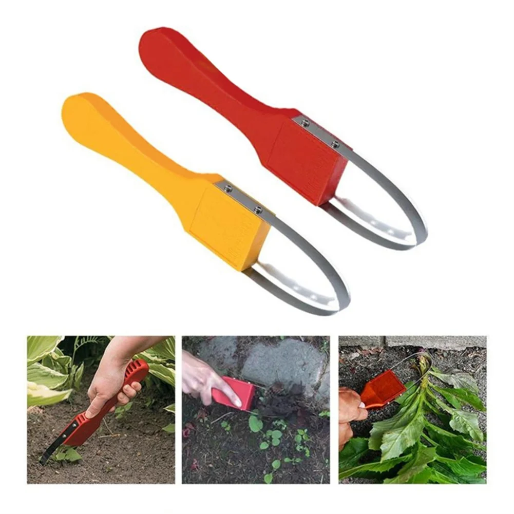 Weeding Tool For Gardening And Yard Work Loop Hoe Weed Remover Portable Sharp Blades Manual Weeder Tool Loosening Planting