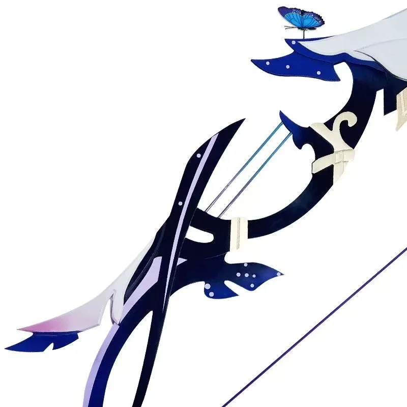 Yelan Bow and Arrow Kylin Bow Weapons Game Genshin Impact Cosplay Prop Model Halloween Christmas Fancy Party Costume Accessories