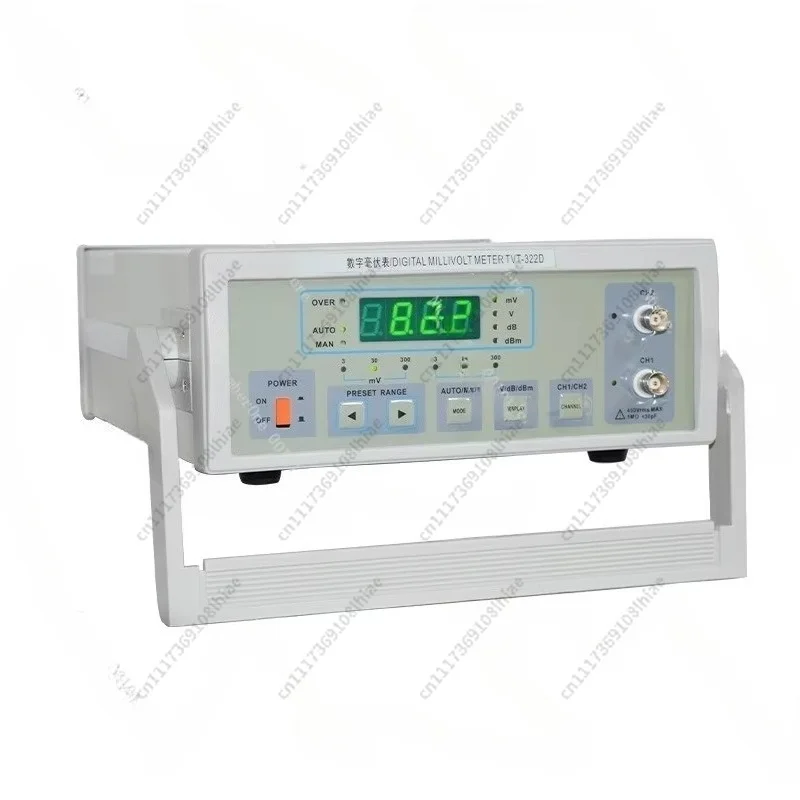 TVT-321 Single Needle Double Needle AC Millivolt Meter TVT-322D Digital Display Millivolt Meter Voltage Detection
