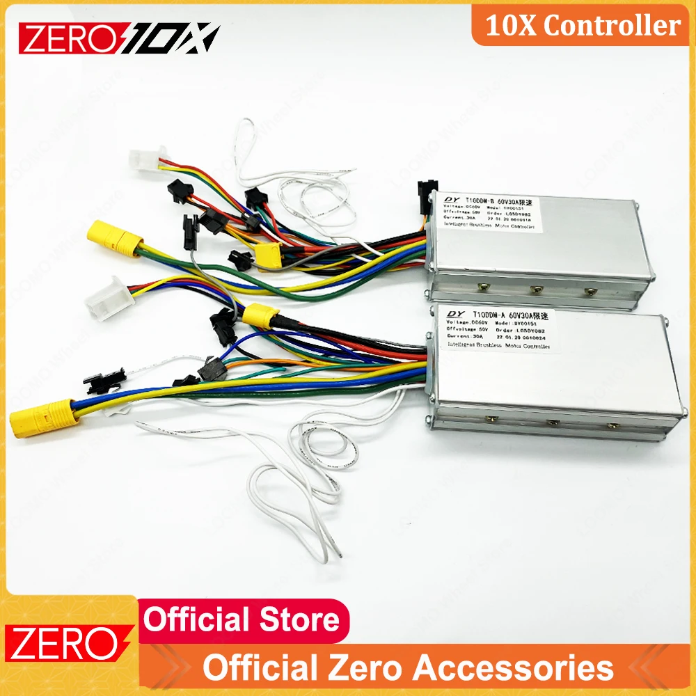 Original Zero 10X Electric Scooter 60V 30A Speed Limit Controller Part for Zero 10X 60V 21Ah Electric Scooter Official Zero Part