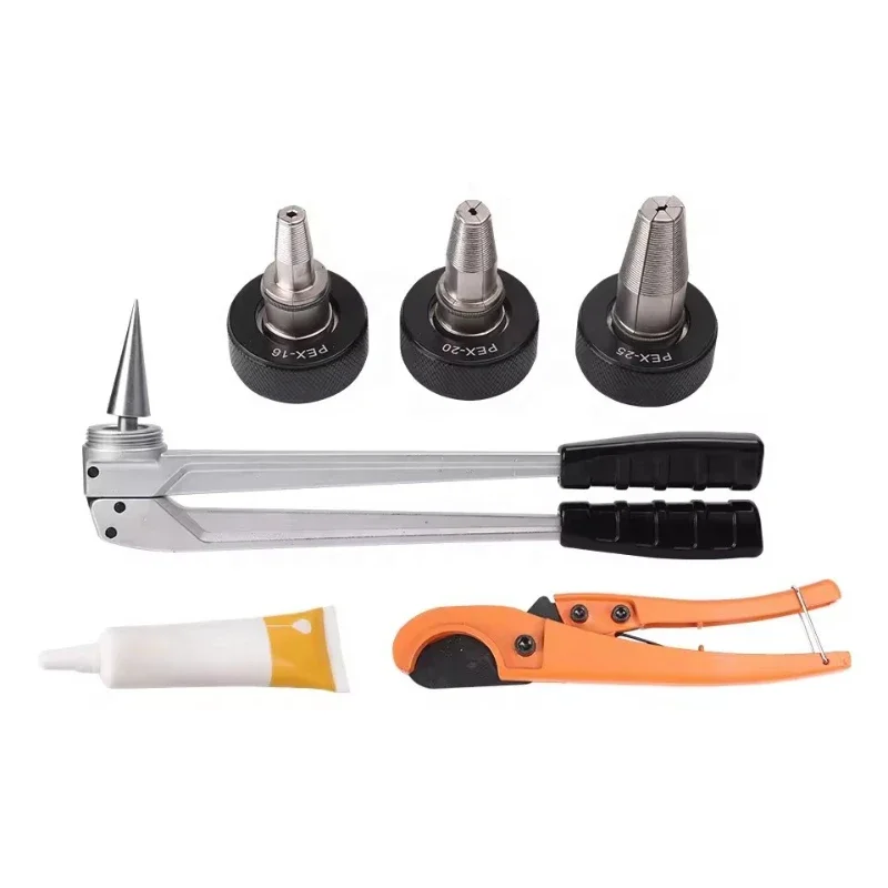 PEX-1632E  Manual  Mechanical Axial   PEX pipe expansion tool kit for plumber tube expand