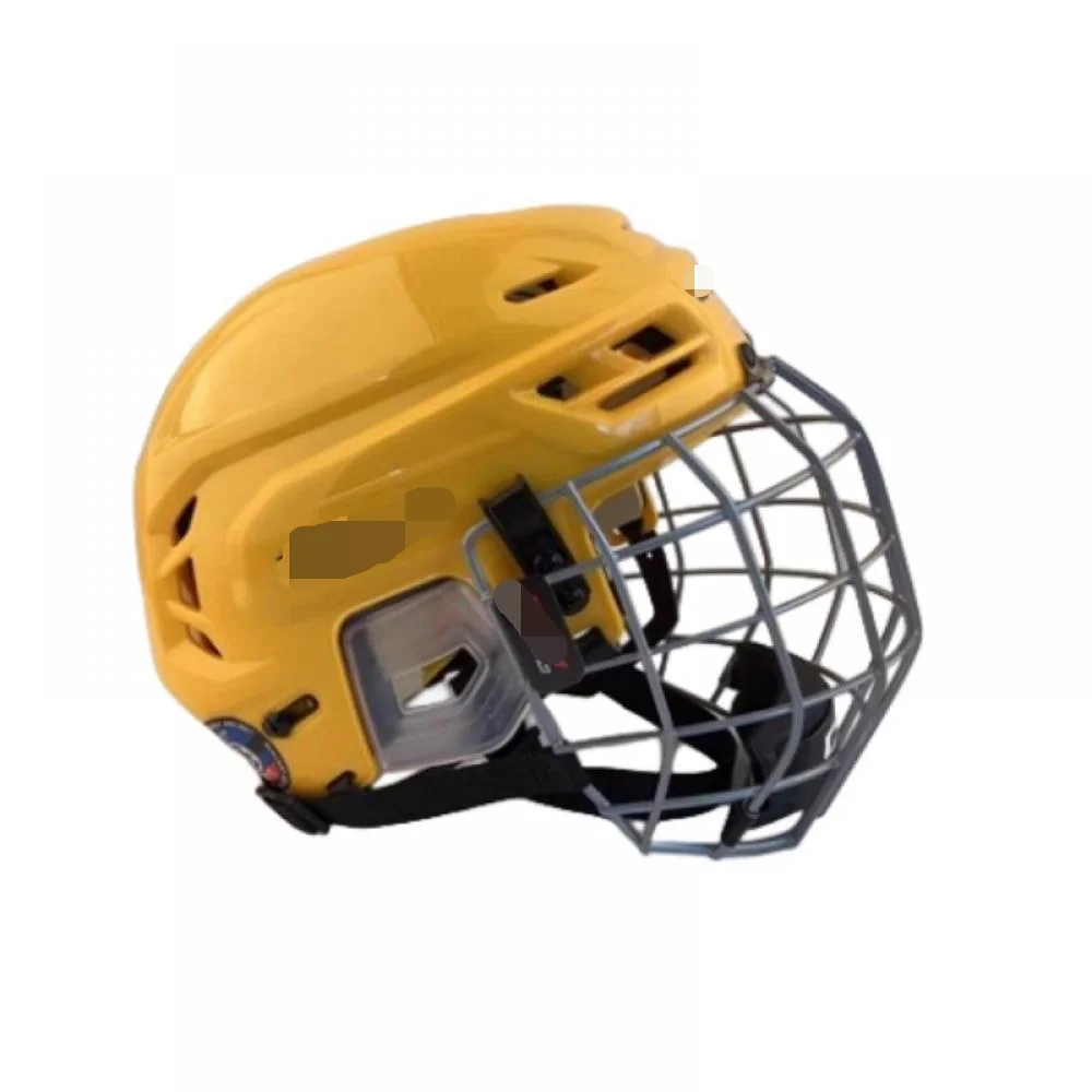 Ice Hockey Helmet Field Hockey Land Roller Hockey Helmet Protective Gear Full Set of Equipment Hockey Professional Use