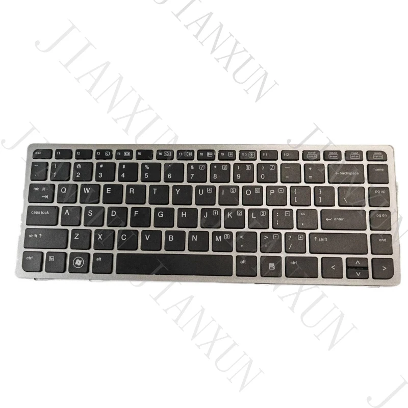 S+New For HP EliteBook 8460p 8460w 8470p 8470w 6460b 6465b US keyboard NO Point