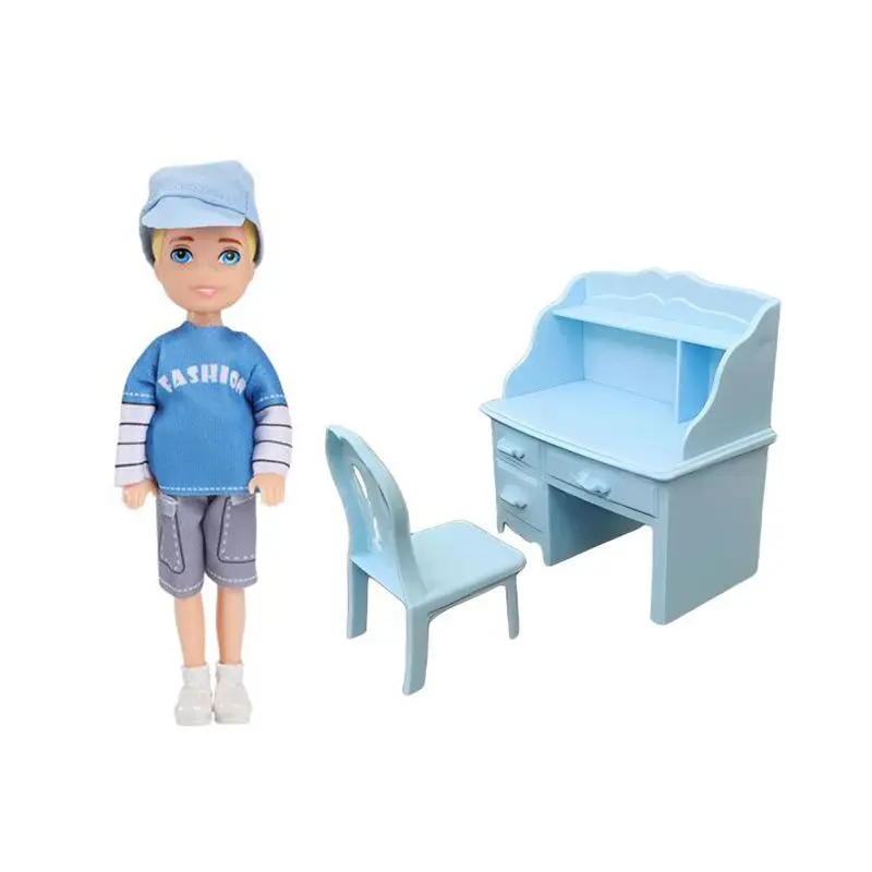 

Лидер продаж, мебель для кукольного домика, миниатюрный стол 5,5 дюймов, куклы для мальчиков и девочек, детские игрушки, мини-стул, быстрая доставка, вещи для кукольного дома, сделай сам