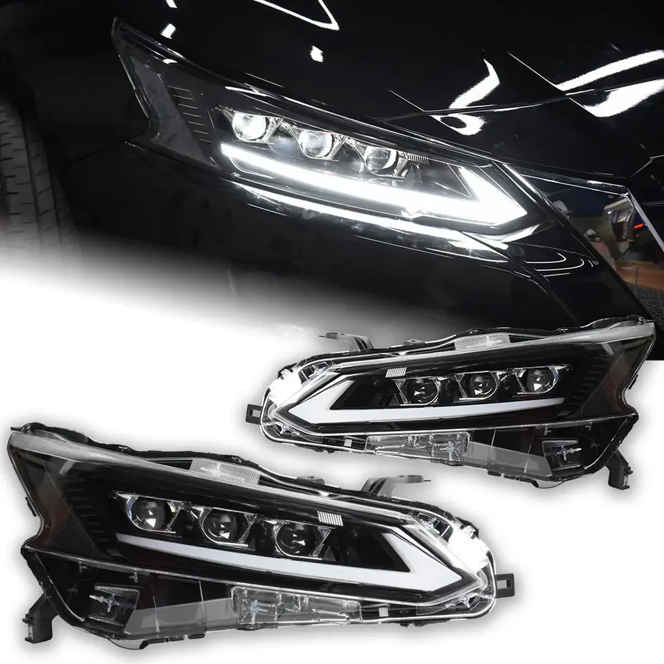 Car Lights for Nissan Altima Headlight Projector 2018-2021 Teana Head Lamp LED Headlights Drl Lens Automotive Accessories