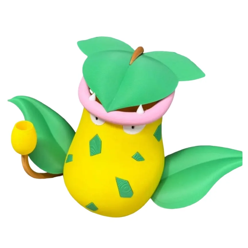 Figuras de Pokémon Victreebel, juguetes modelo para nevera o escritorio