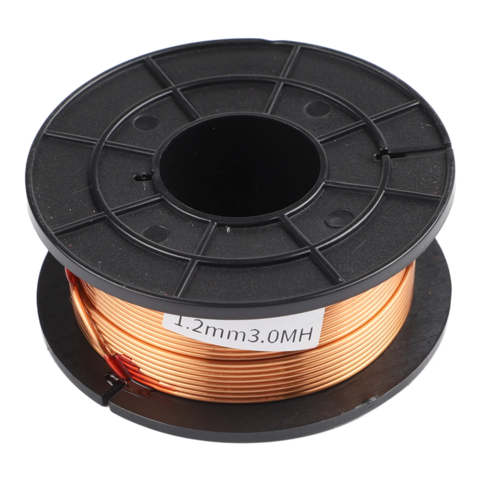 4N 1.2mm Hollow-Core Oxygen-Free Copper Inductor Coil, Audio Crossover Accessory, Precise Signal Crossover, Reduced Signal Loss.