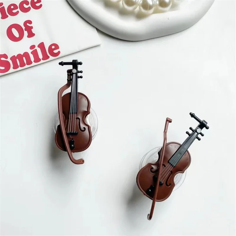 Ins Korea Mini Violin Cell Phone Grip Tok Cute Holder Stand Ring for IPhone 14Pro Accessories Griptok Phone Bracket Hand Support