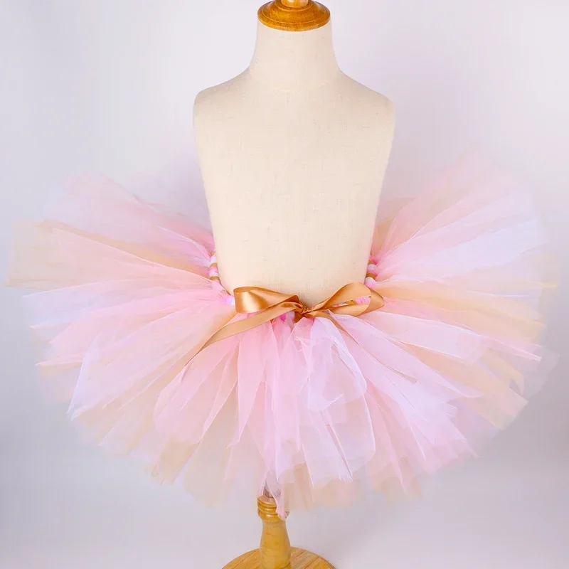 Bebê meninas coelhinho da páscoa tutu saia traje fofo rosa tutu da criança meninas mini saias de tule coelho vestir-se roupa crianças