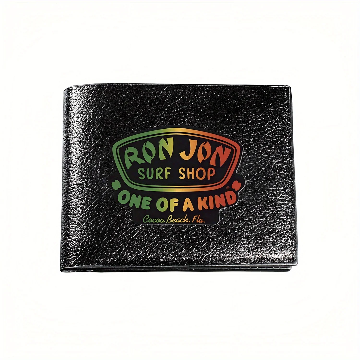 Ron Jon Surf Shop Uno de un tipo Cocoa Beach Florida Business Mens Casual Elegante Simple Práctico Calidad Cartera Elegante Printin