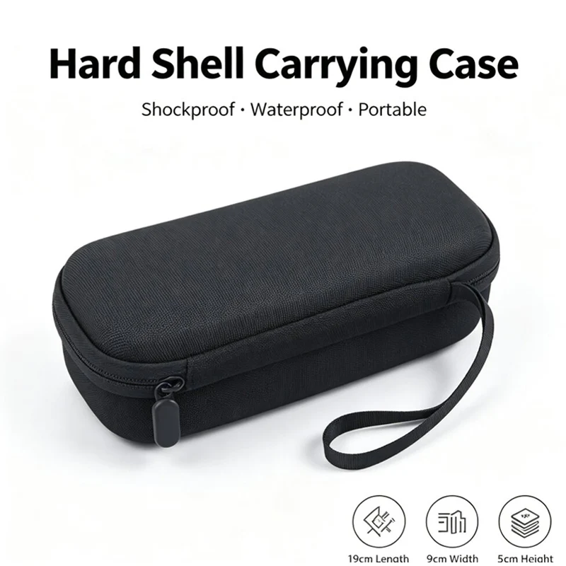 Durable Hard EVA Protective Case for Portable Air Pump Inflator Shockproof Dustproof Carry Storage Box Scratch Resistant Shell