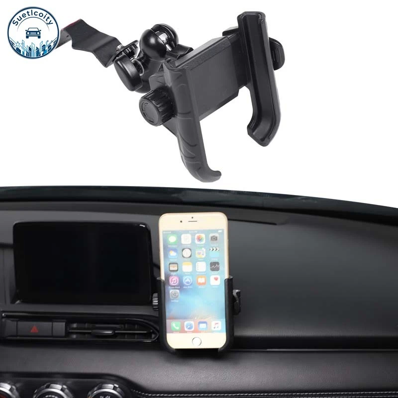 Interior Car Accessories For Mazda MX-5 Miata ND 16-26 Car Central Control Air Vent Mobile Phone Bracket GPS Navigation Bracket