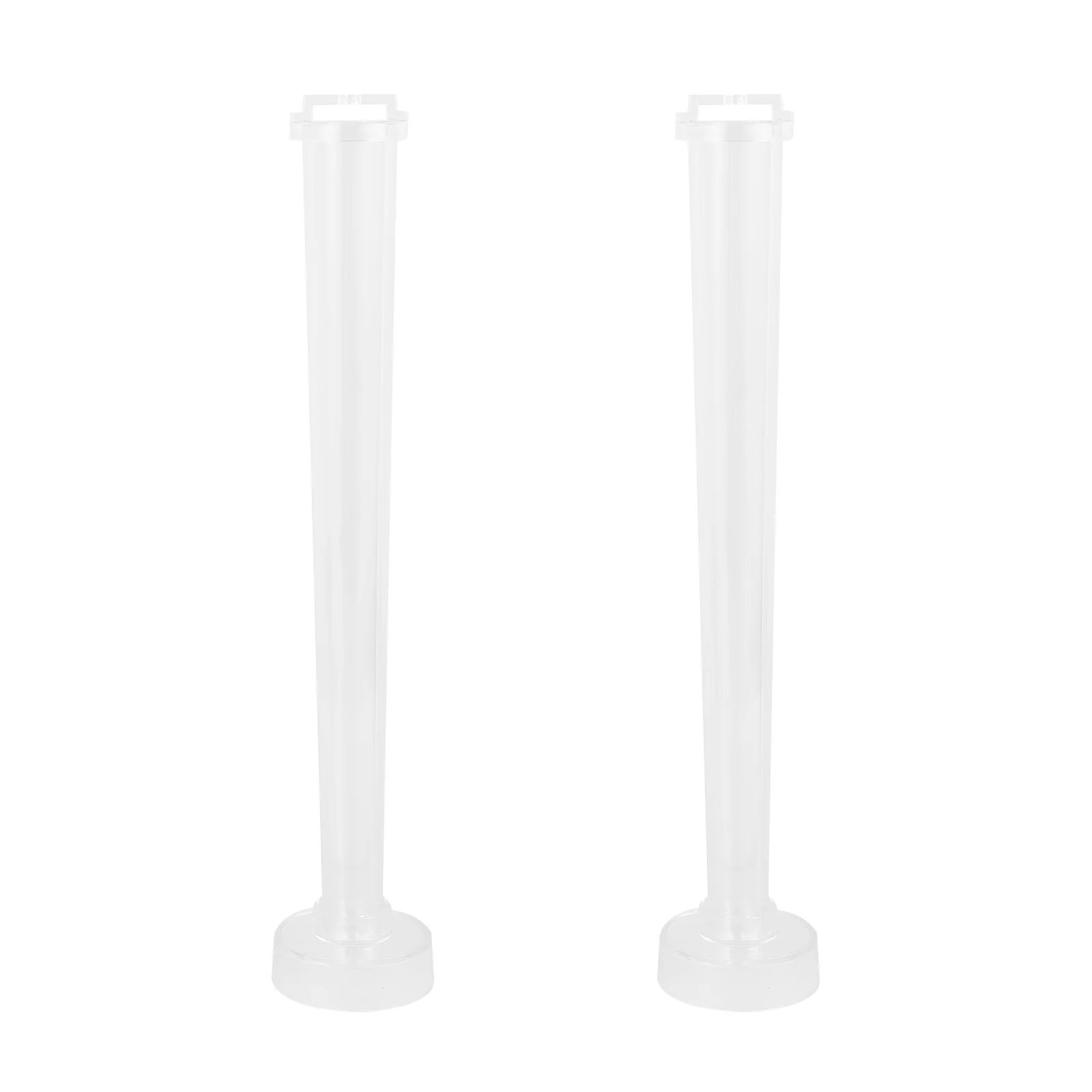 

2Pcs Plastic Mold DIY Tapered Rod Mould for Making At Home Reusable Crafting Kit Easy Demoulding Smooth Finish