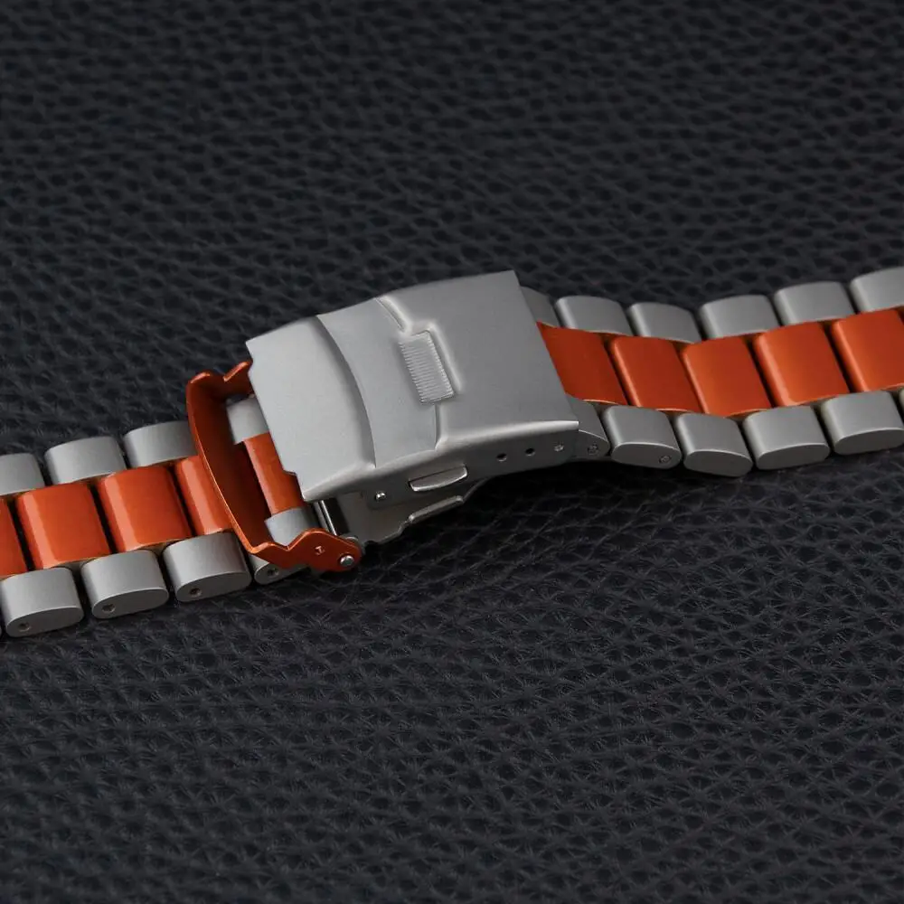 Correa de Metal de 22mm para Huawei Watch 5 4 3/GT5/3Pro, pulsera de acero inoxidable de 46mm para Huawei Watch GT 4 3 2 46mm/GT2E/GT2 Pro