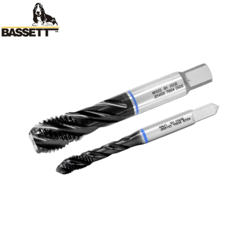 CLEVE LAND HSSE-M35 With JP Spiral Fluted Tap M3M4M5M6M8M10 M12 M14 M16 Machine Screw Thread Taps For Stainless Steel