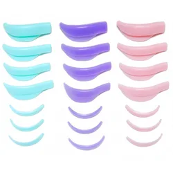 7Pairs Recycling Eyelash Perming Pad Silicone Eyelashes Perming Curler Reusable Lash Lift Shield Pads Eyelash Lifting Applicator