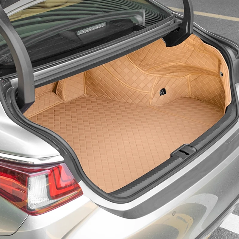 

Для Lexus ES 2018-2025 кожаный материал коврик в багажник полностью закрытый специальный багажник подушка автомобильные аксессуары