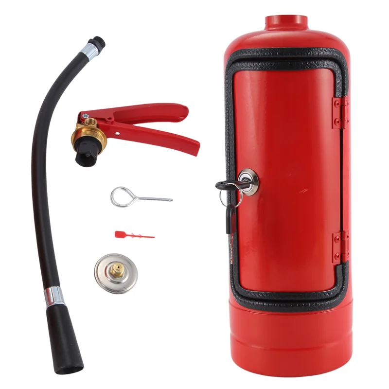 

Discount Fire Extinguishe Shape Wine Holder With Lock And Keys Novelty Fire Extinguishe Shaped Mini Bar Cabinet Wine