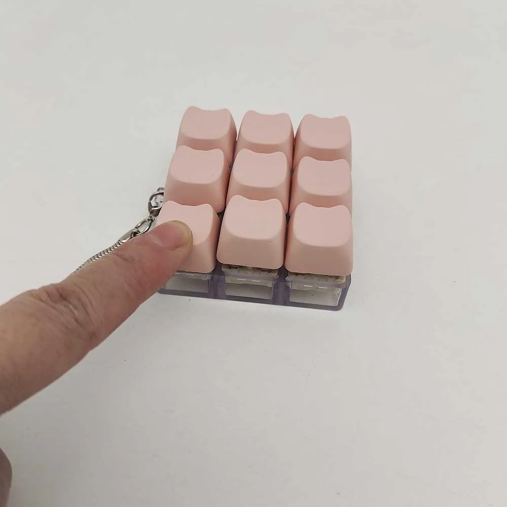 Llaveros de juguete de descompresión para la yema del dedo, novedad, juguetes Pop de presión lenta, suministros para fiestas, juguetes creativos para adolescentes, regalos presentes