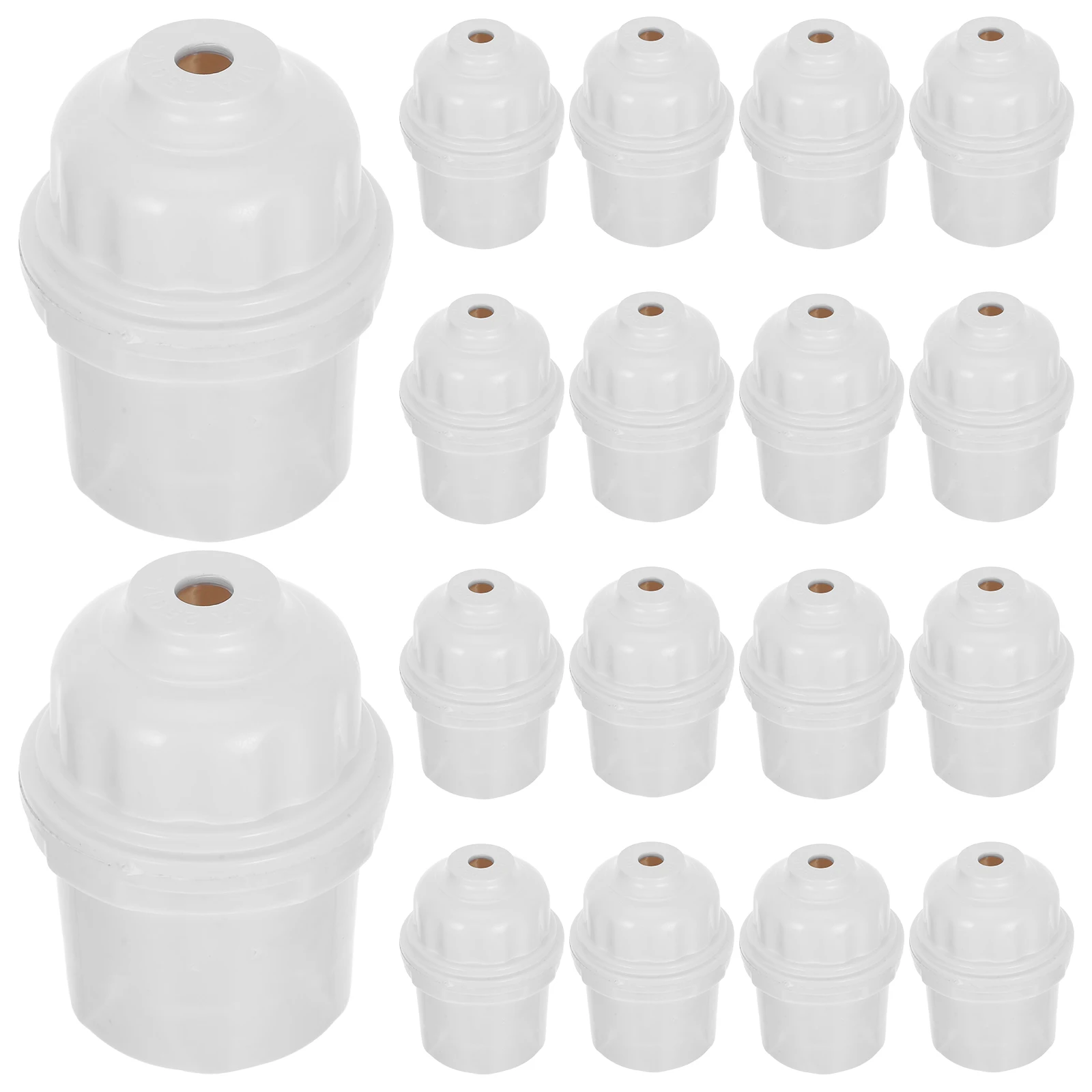 

20 шт. водонепроницаемый держатель лампы E27, светодиодный цоколь, совместимый с регулируемой высотой, стильный дизайн, безопасное использование, подвесной светильник, лампа