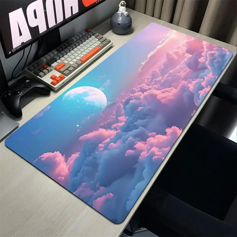 Starry Sky Moon Mouse Pad High Quality Natural Rubber Mouse Pad The Most Professional Washable Laptop Mouse Pad