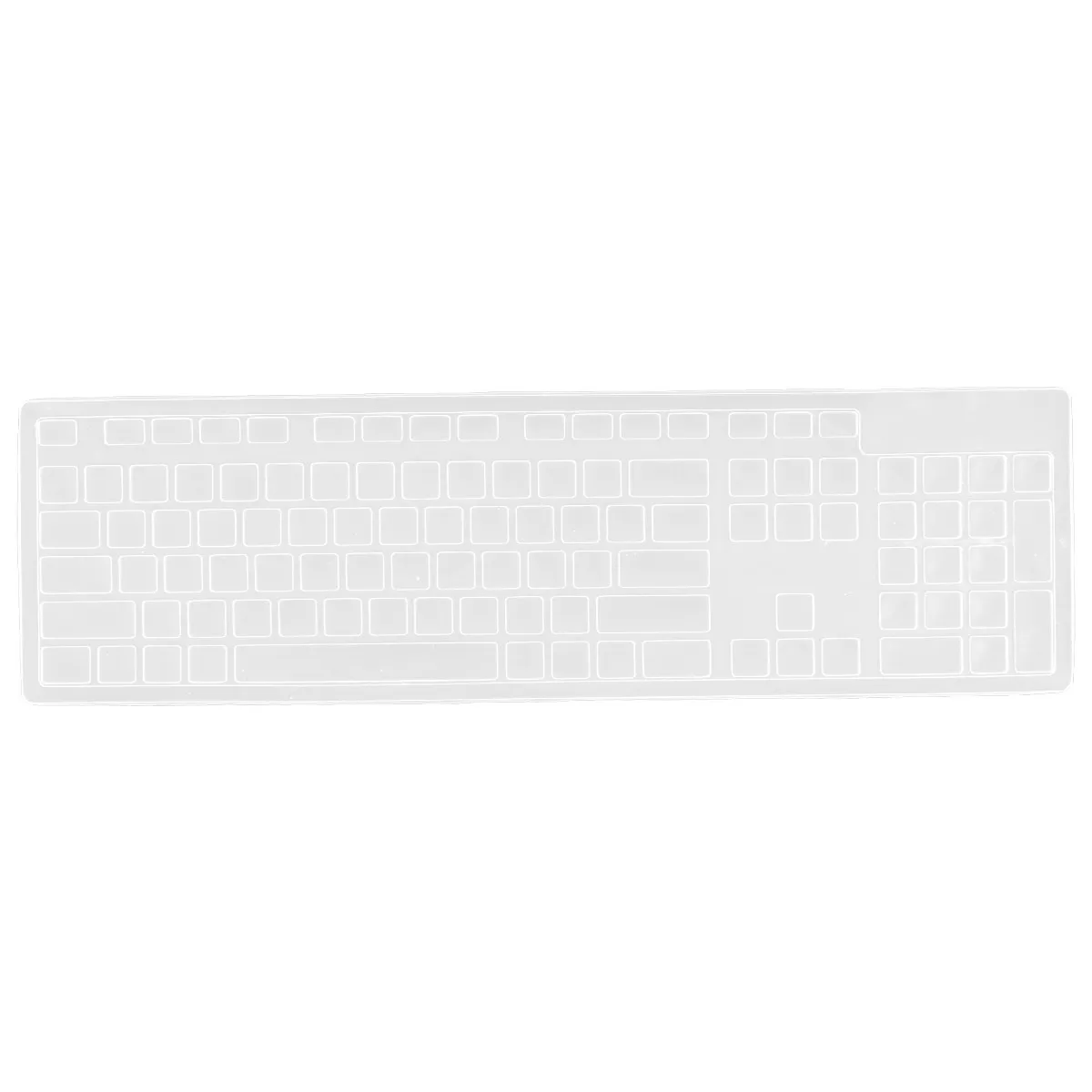 

1Pcs Keyboard Protective Cover Transparent Silicone for Kb216 Wired Keyboard Waterproof Dustproof Ultra Thin Film