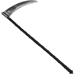 Halloween Prop Scythe Grim Scythe Staff Plastic Grim Halloween Death Costume Dress Up Toys Zombie