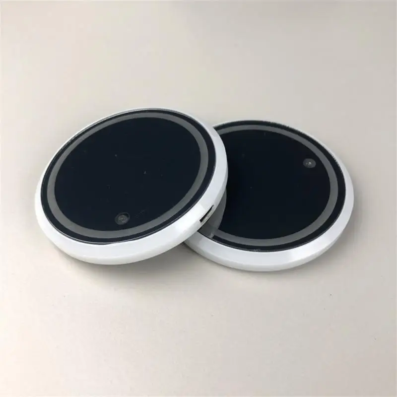 Universal Luminous Car Water Cup Coaster Holder 7 Colors USB Charging Led Car Interior Decoration Atmosphere Light Coaster