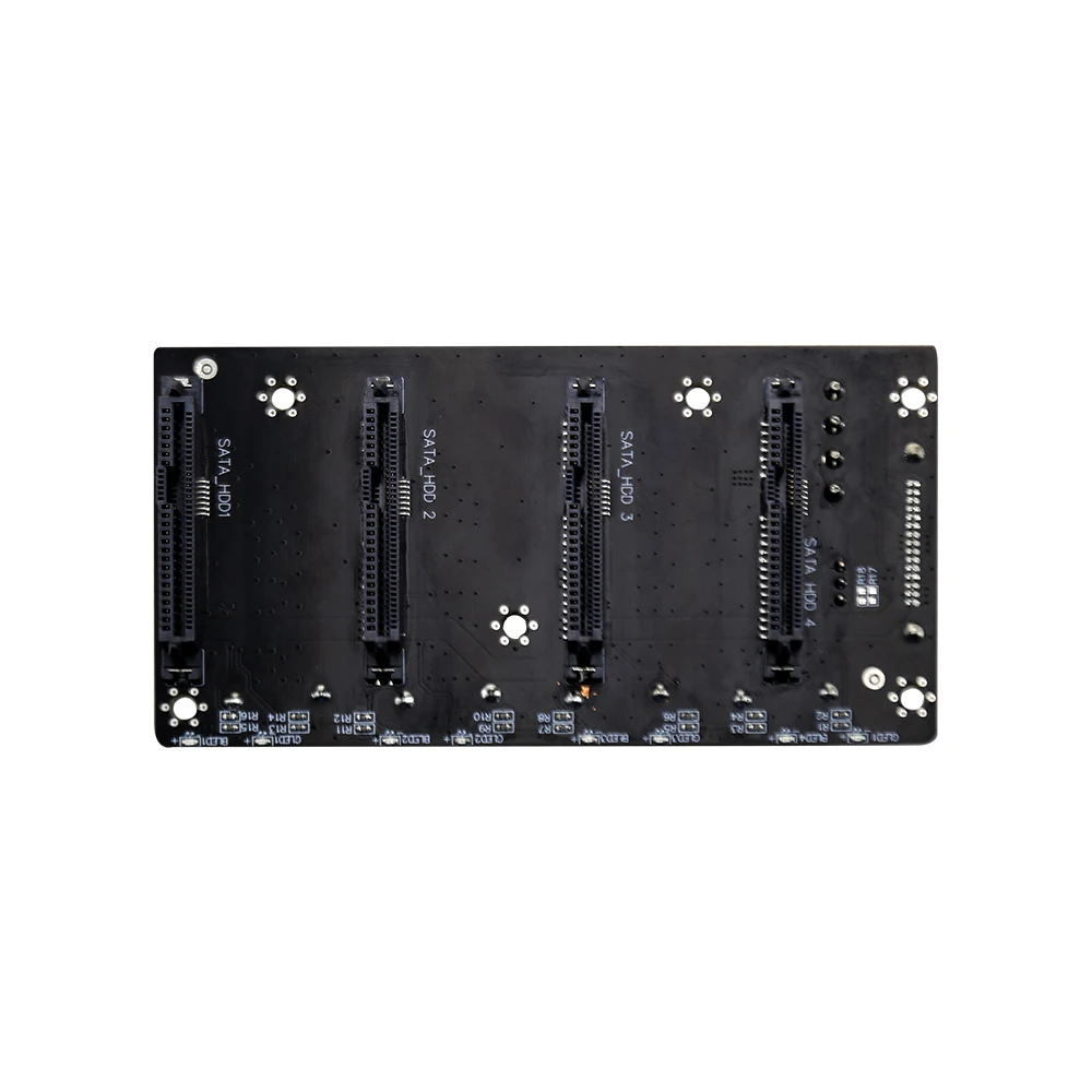 Expande su almacenamiento Placa adaptadora de disco duro SATA de 4 puertos, compatible con SSD/HDD, para PC, NAS y servidor