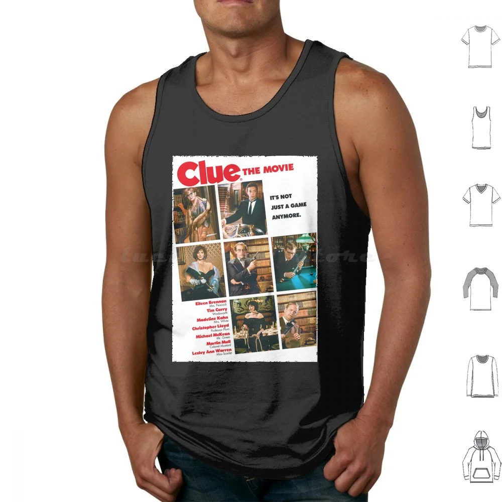 Clue ( 1985 ) Tank Tops Vest Sleeveless Clue 1985 Clue Cluedo Jonathan Lynn Wadsworth Clue The Movie Clue On Stage Yvette