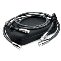 Hi-end WEL XLR Cable Perfect Surface Silver (PSS) WEL Signature XLR Balanced Cable 2Male To 2Female XLR 3pin Plug Balanced Cable