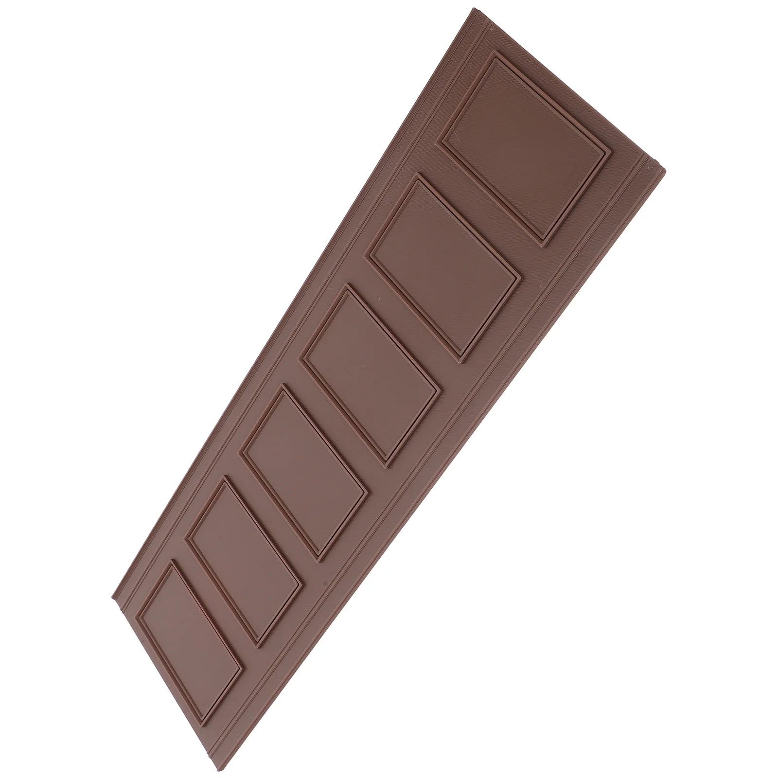 Moldura Autoadhesiva para Casa de Muñecas, Zócalo Autoadhesivo para Micropaisajes Modernos, Panel de Revestimiento de Pared, Ocultación de Juntas