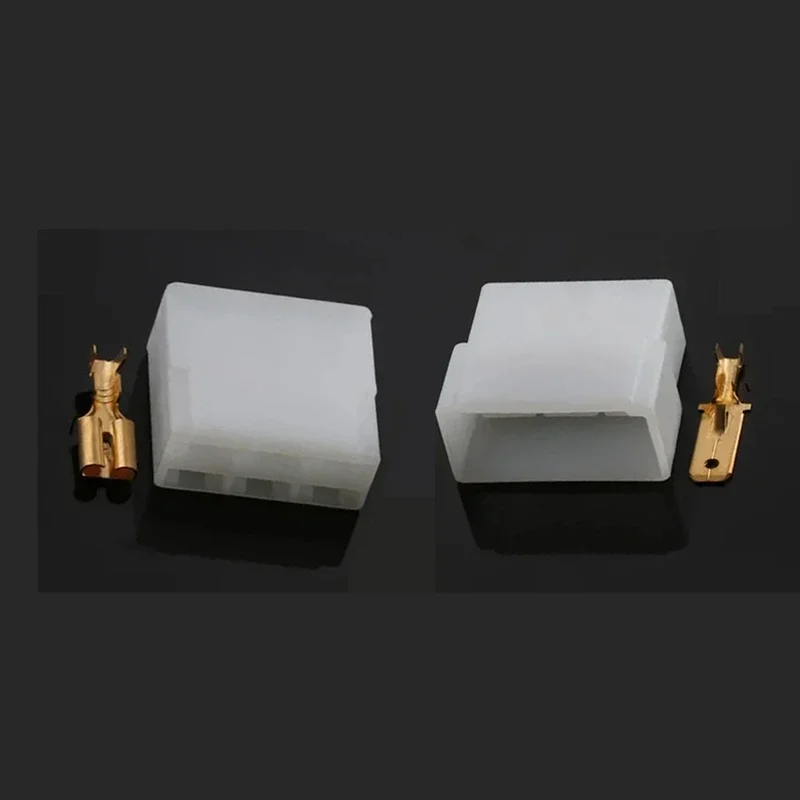 1 Set 6 Pin 6.3 Series Car Wiring Socket Automobile Connector