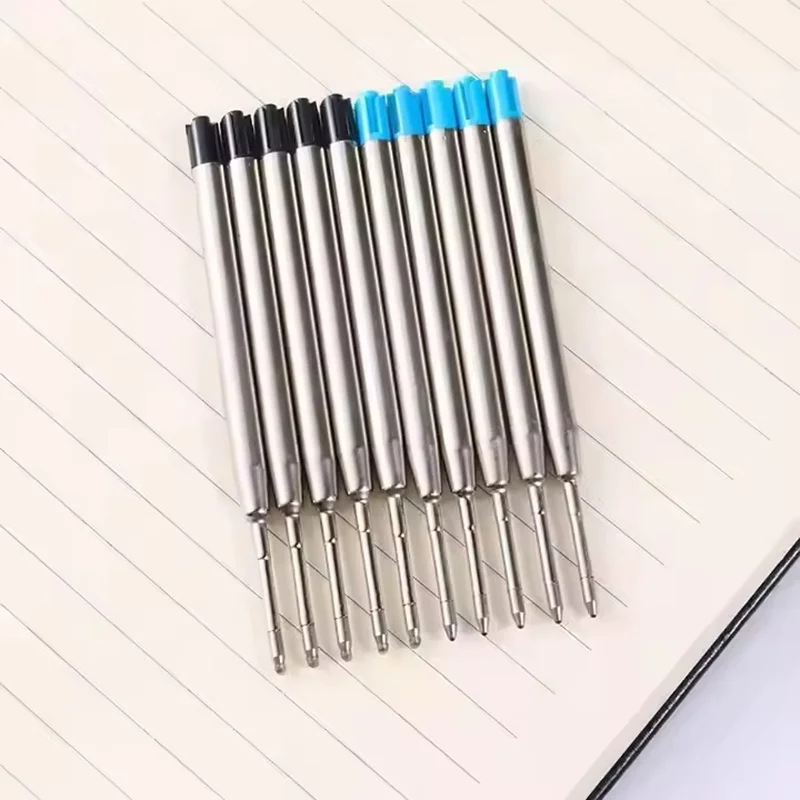 

20pcs 1.0mm Ballpoint Medium Point Point Pen Refills Replacement For Spare Parker Pens Refills School Office Stationery Supplies