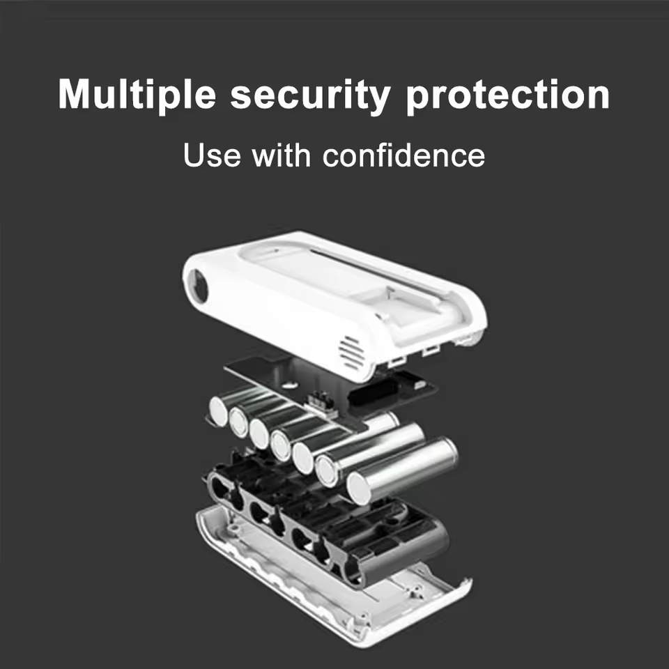 새 배터리 장착 예시