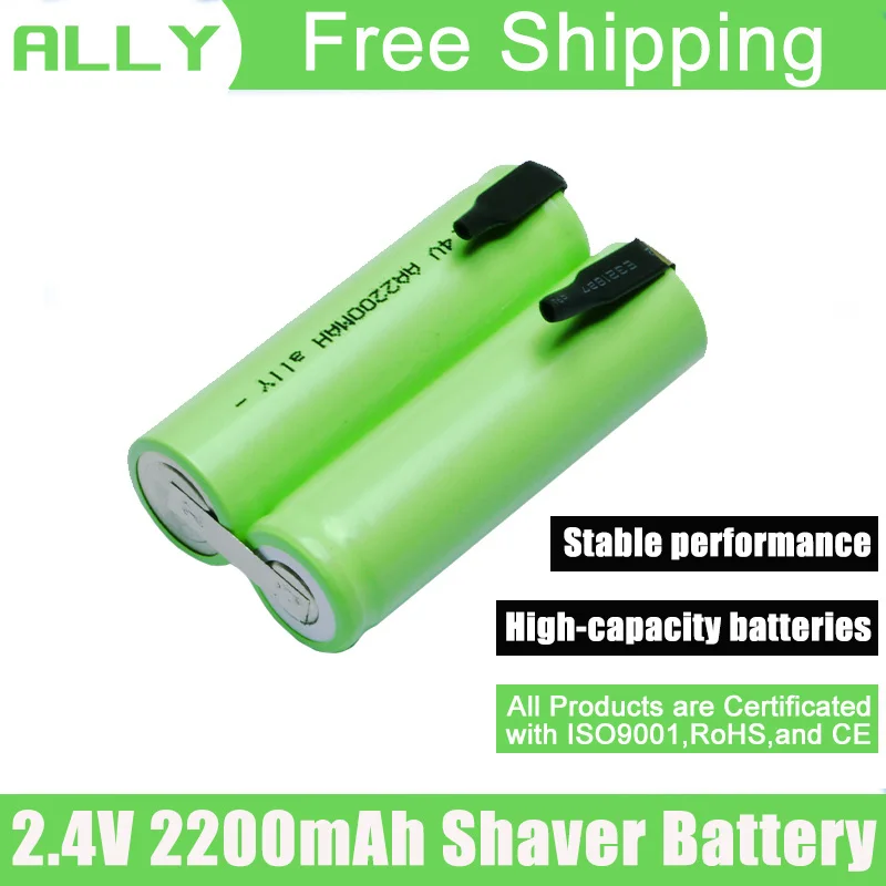 Shaver Battery Pack 2200mAh For Phillips HQ6730, HQ6740, HQ6760, HQ6761, HQ6762, HQ6763, HQ6764, HQ7830, HQ7850,HQ7870