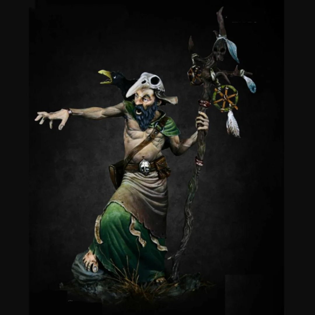 

1/24 Scale Resin Figure Assemble Model Kit Lord old man Unassembled and Unpainted 3D printing DIY toy 634