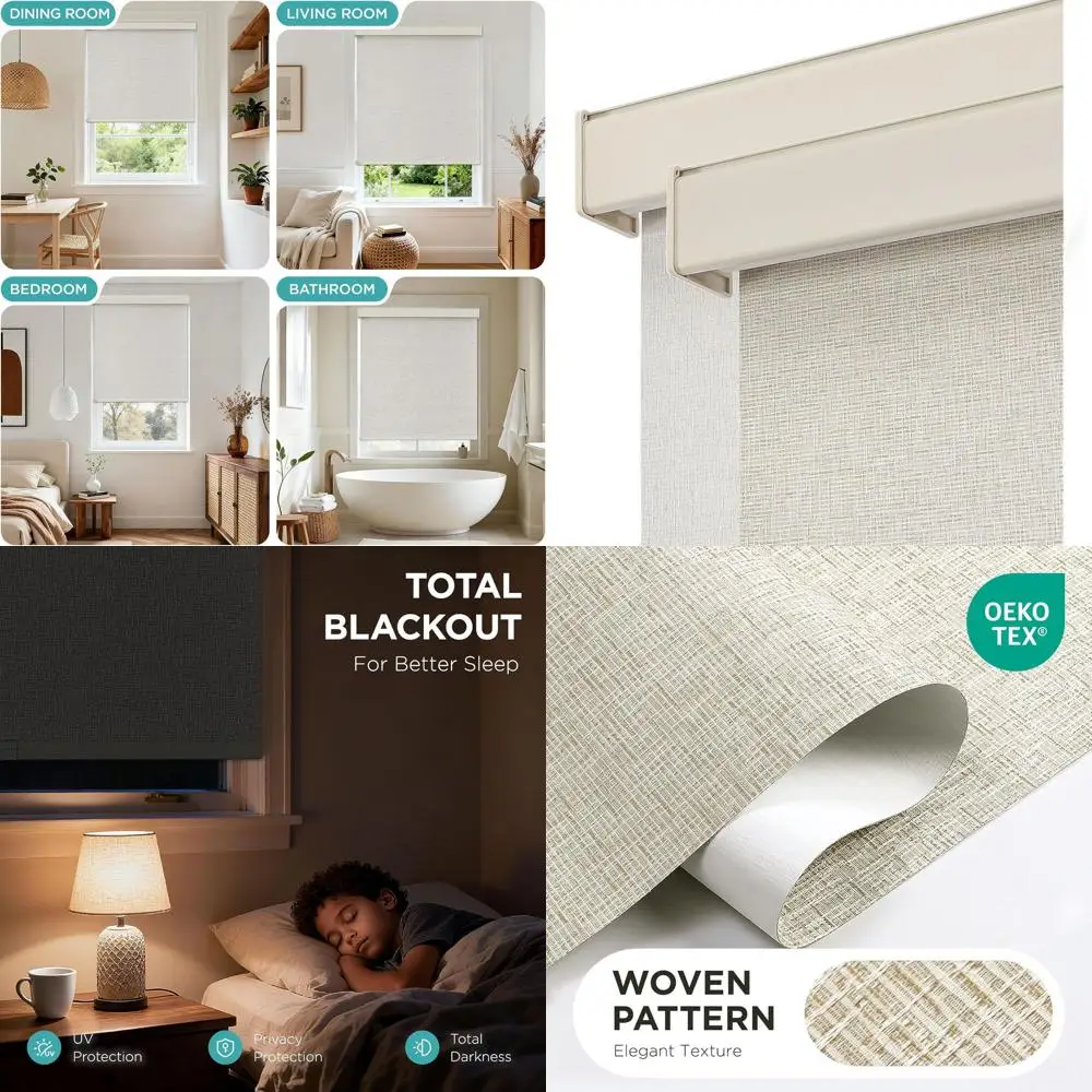 

Беспроводные затемняющие плафоны с УФ-блокировкой крестообразного плетения, золото цвета шампанского, 34,5x72 для дома и офиса