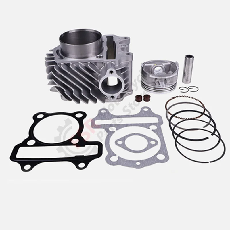 ATV accessories motorcycle engine cylinder piston suitable for GY6 150CC 200CC 61mm scooter Haomai 1