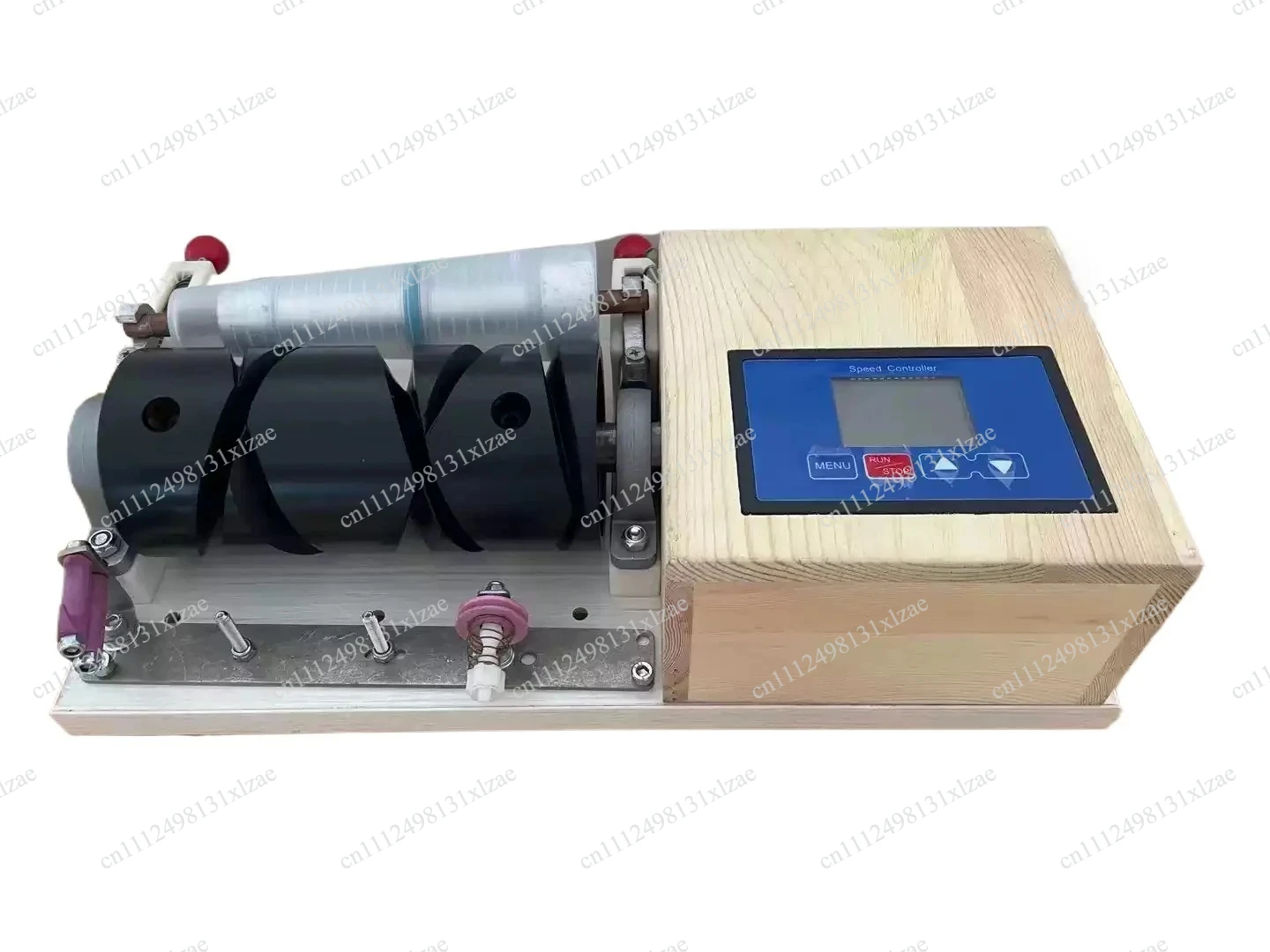 Double Wax Frame Constant Speed Winder, Mini Timing Winding Machine for Cashmere Knitting – Portable Yarn Winder with Tensioner