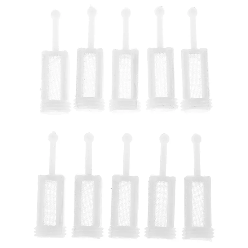 10 шт. пластиковый пистолет-распылитель гравитационного типа, горшок-фильтр, диаметр 11 мм, длина 36 мм