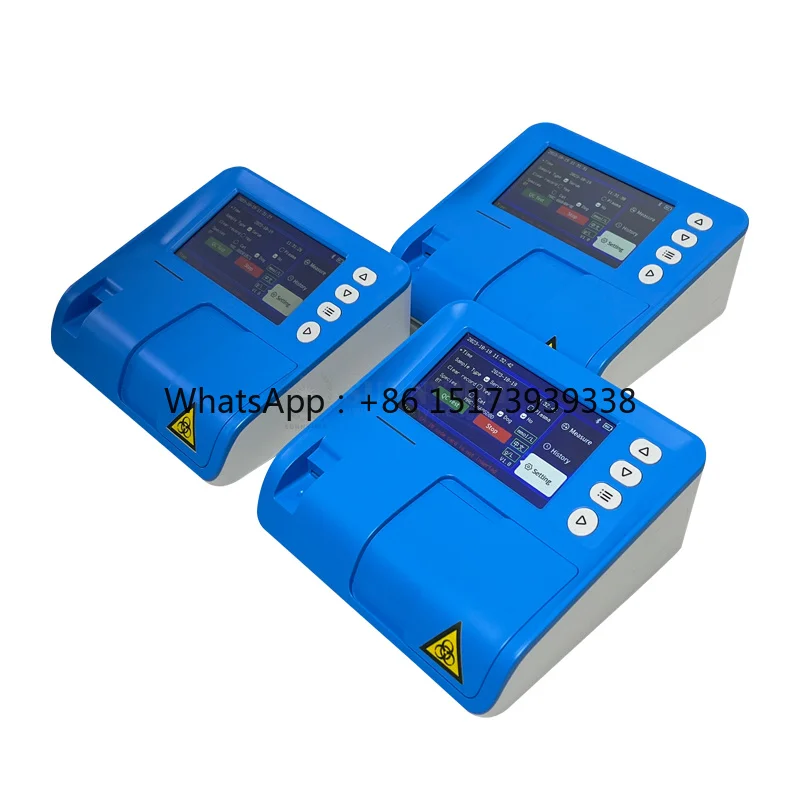 Veterinary Semi Automatic Dry Chemistry with 4.3' Touch Screen