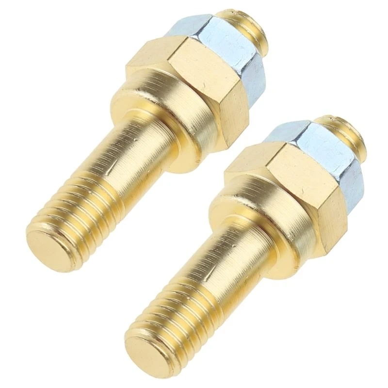 A2UD Long Bolder Battery Side Post Bolt Extender Stifts 3/8 "-16 Messingstollen Nebenpfosten