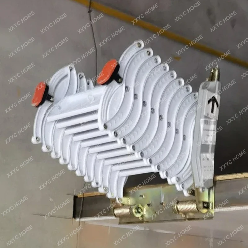 LHY26ss Thickened compartment telescopic ladder Wall hanging attic telescopic stairs Lifting folding invisible ladder