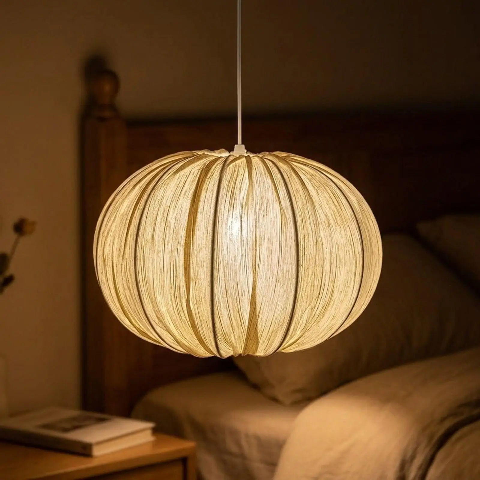 Pendant Lamp Shade E27 Decorative Elegant Decor Light Cover Light Fixture Lampshade for Bedroom Kitchen Island Cafe Dining Room