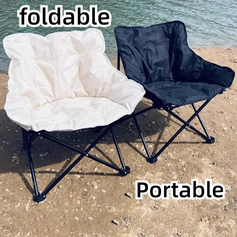 Silla de playa reclinable portátil para Picnic, pesca, Camping, silla de playa cómoda y ligera, muebles de exterior para relajarse y turísticos